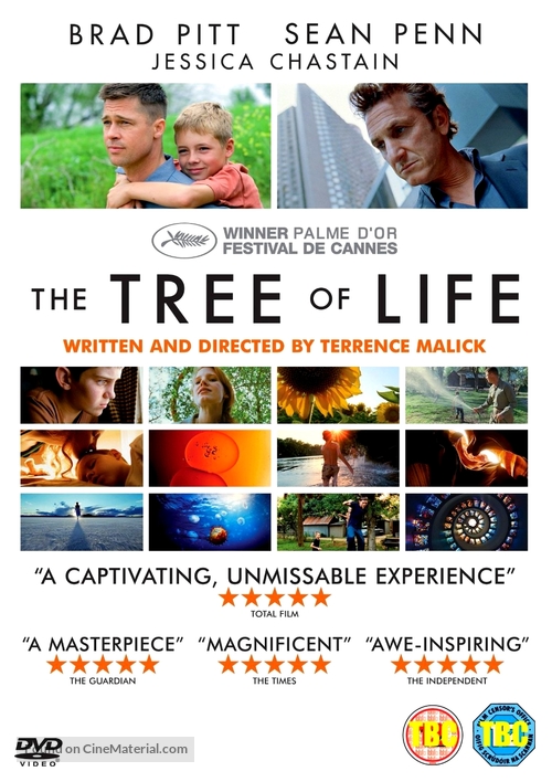 The Tree of Life - British DVD movie cover