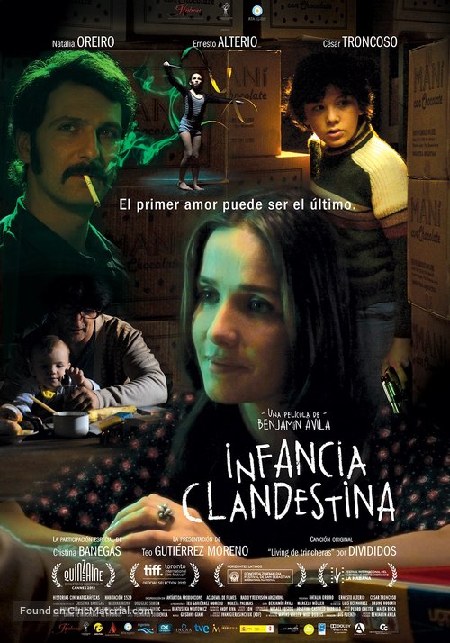 Infancia clandestina - Argentinian Movie Poster