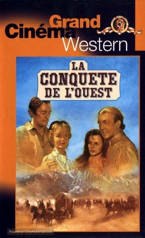 How the West Was Won - French Movie Cover