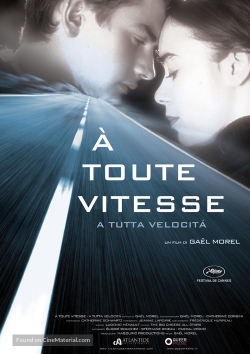 &Agrave; toute vitesse - Italian Movie Poster