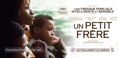 Un petit fr&egrave;re - French poster