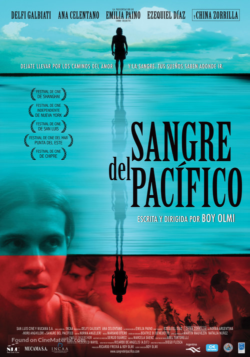 Sangre del Pac&iacute;fico - Argentinian Movie Poster