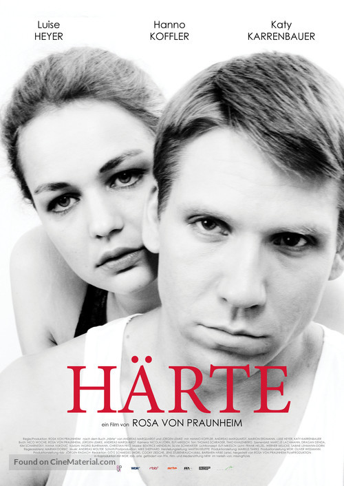 H&auml;rte - German Movie Poster