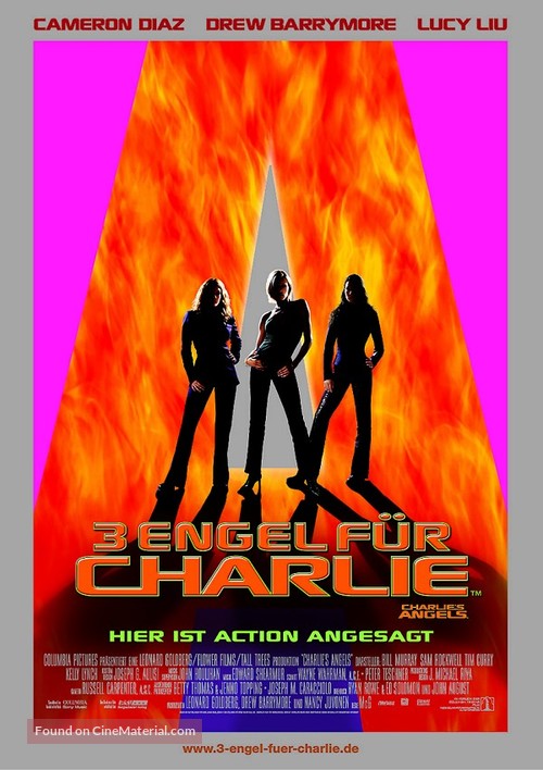 Charlie&#039;s Angels - German Movie Poster