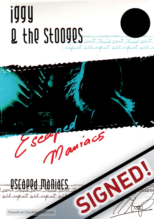 Iggy and the Stooges: Escaped Maniacs - DVD movie cover