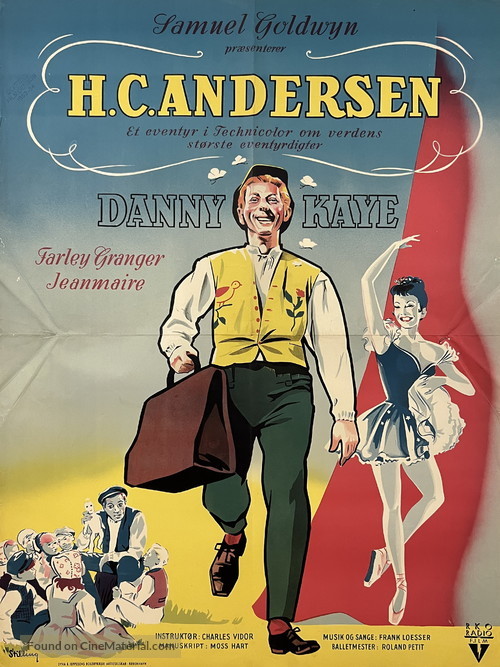 Hans Christian Andersen - Danish Movie Poster
