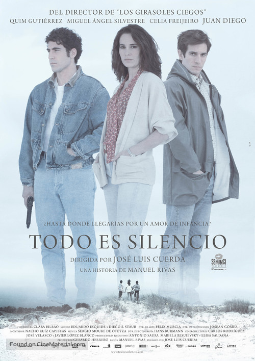 Todo es silencio - Spanish Movie Poster