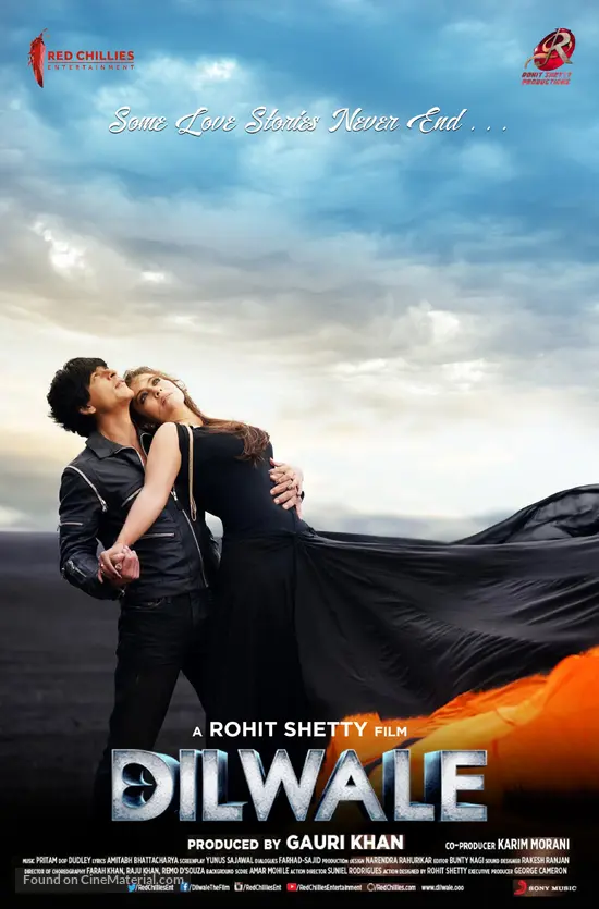 Dilwale (2015) Indian movie poster