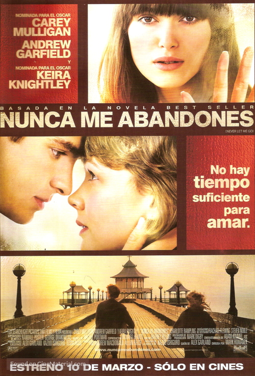 Never Let Me Go - Argentinian Movie Poster