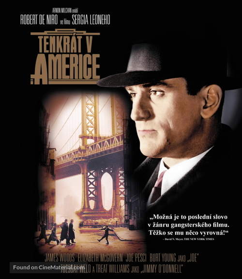 Once Upon a Time in America - Czech Movie Cover