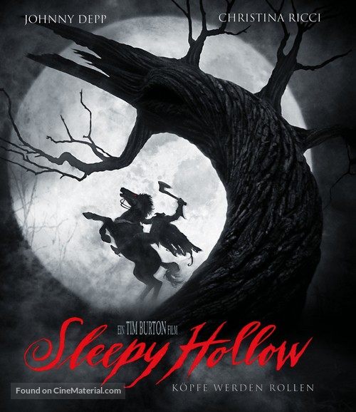 Sleepy Hollow - German Blu-Ray movie cover