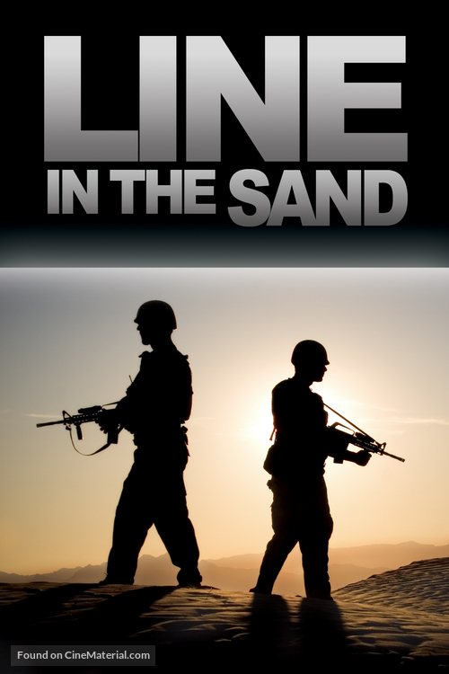 A Line in the Sand - DVD movie cover