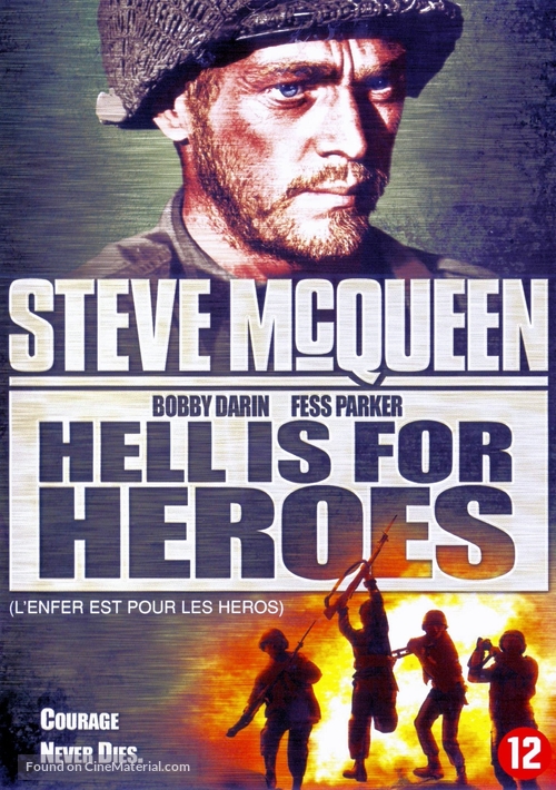 Hell Is for Heroes - Dutch DVD movie cover
