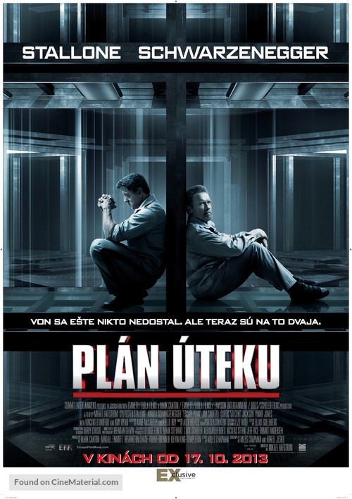 Escape Plan - Slovak Movie Poster