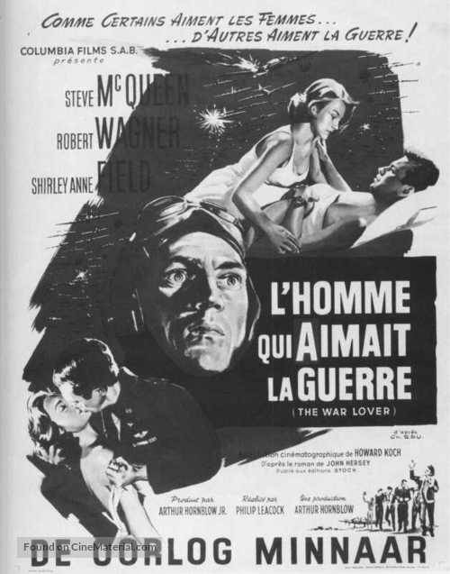 The War Lover - Belgian Movie Poster