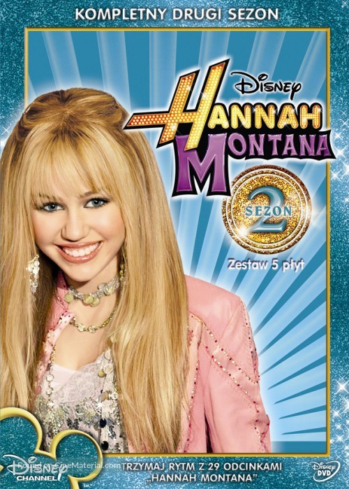 &quot;Hannah Montana&quot; - Polish DVD movie cover