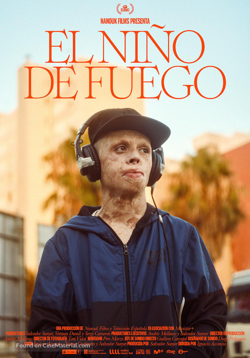 El Ni&ntilde;o de Fuego - Spanish Movie Poster