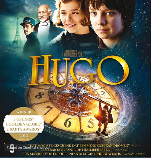 Hugo - Dutch Blu-Ray movie cover