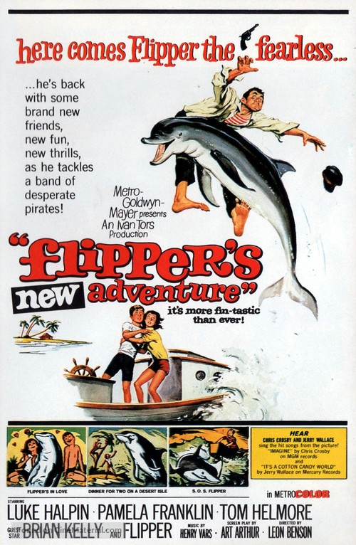 Flipper&#039;s New Adventure - Movie Poster