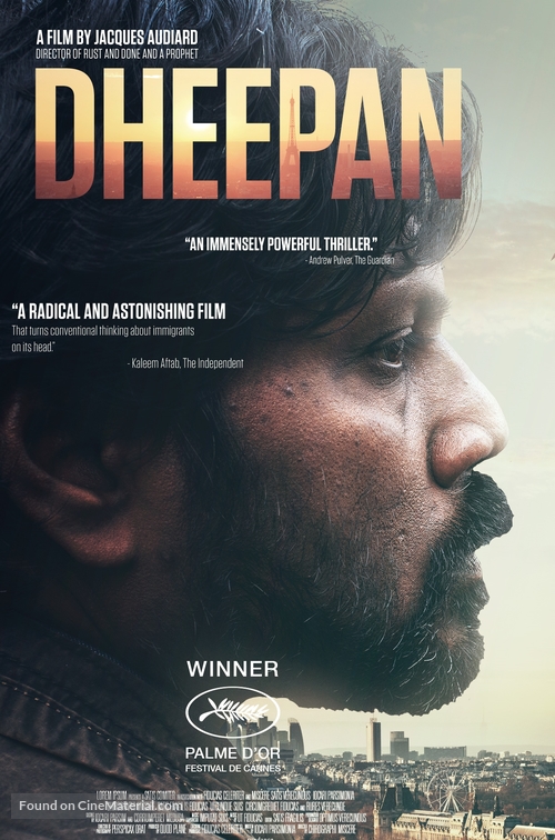 Dheepan - British Movie Poster