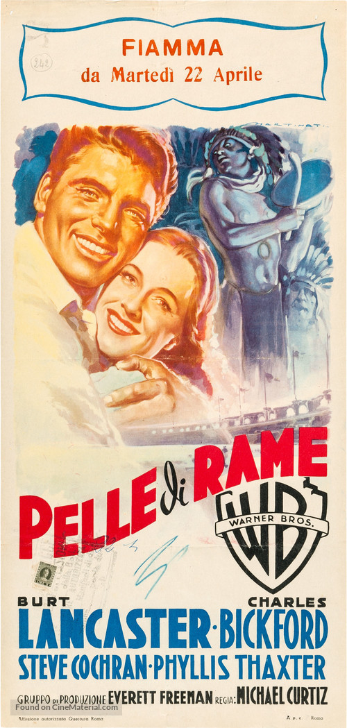 Jim Thorpe -- All-American - Italian Movie Poster
