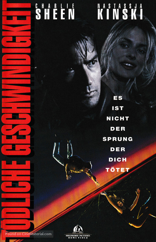 Terminal Velocity - German Movie Cover