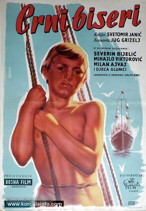 Crni biseri - Yugoslav Movie Poster