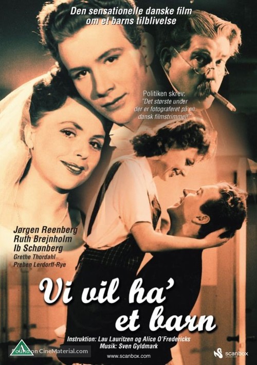 Vi vil ha&#039; et barn - Danish DVD movie cover