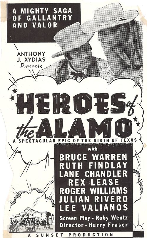 Heroes of the Alamo - poster