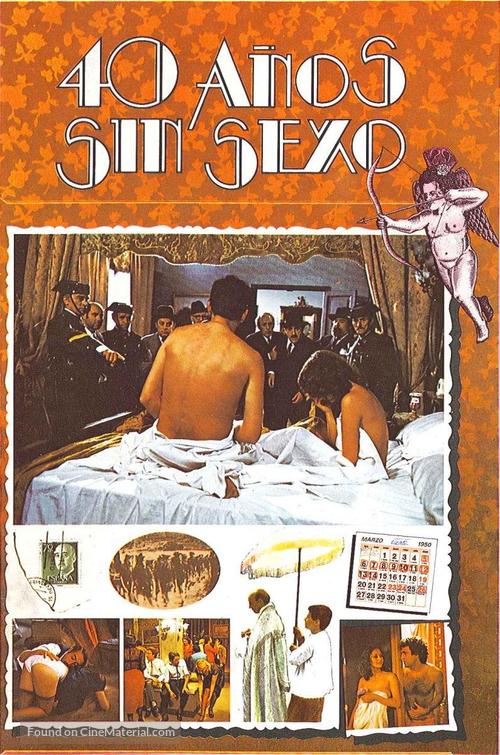 Cuarenta a&ntilde;os sin sexo - Spanish Movie Poster