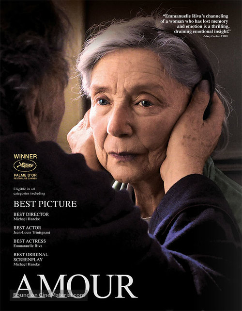 Amour - For your consideration movie poster