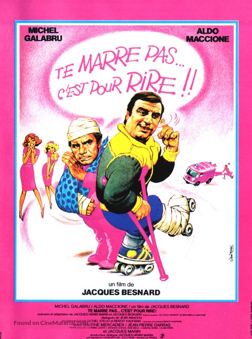 Te marre pas... c&#039;est pour rire! - French Movie Poster