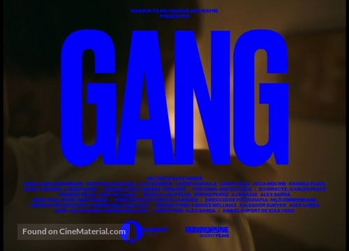 Gang - Spanish Movie Poster