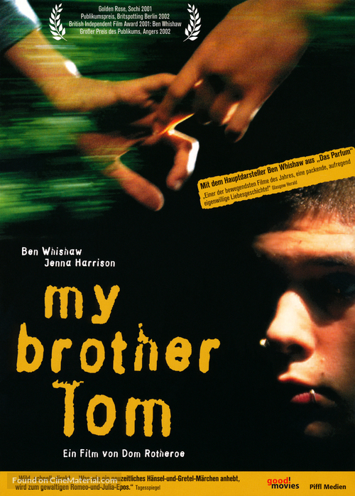 My Brother Tom - German Movie Cover