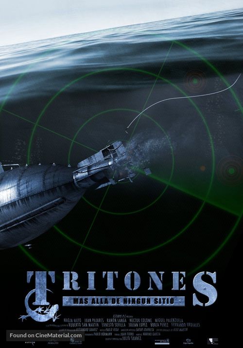 Tritones, M&aacute;s all&aacute; de ning&uacute;n sitio - Spanish Movie Poster