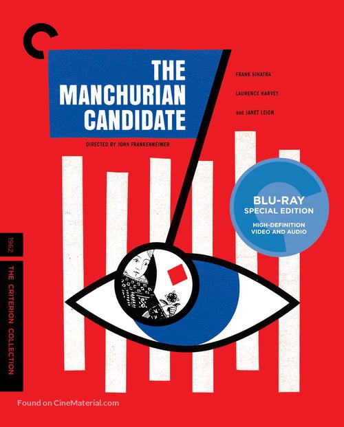 The Manchurian Candidate - Blu-Ray movie cover