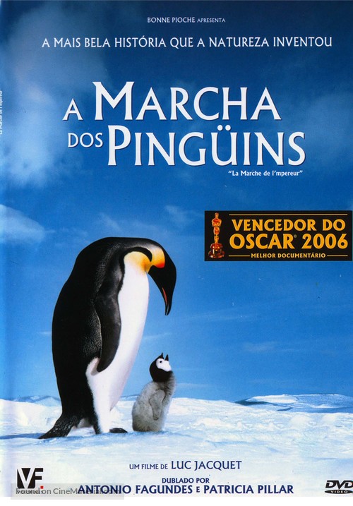 March Of The Penguins - Brazilian poster