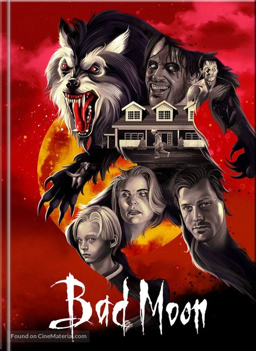 Bad Moon - Austrian Blu-Ray movie cover