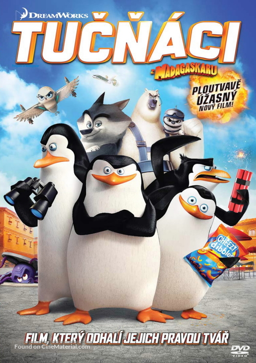Penguins of Madagascar - Czech DVD movie cover