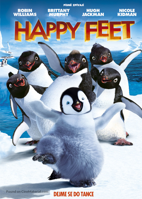 Happy Feet - Czech DVD movie cover