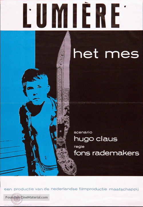 Het mes - Dutch Movie Poster