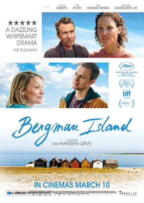 Bergman Island - Australian Movie Poster