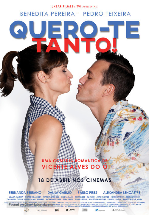 Quero-te Tanto! - Portuguese Movie Poster