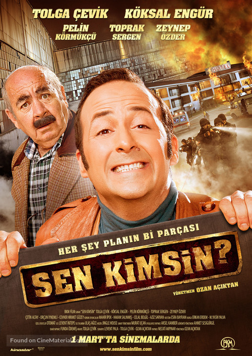 Sen Kimsin - Turkish Movie Poster