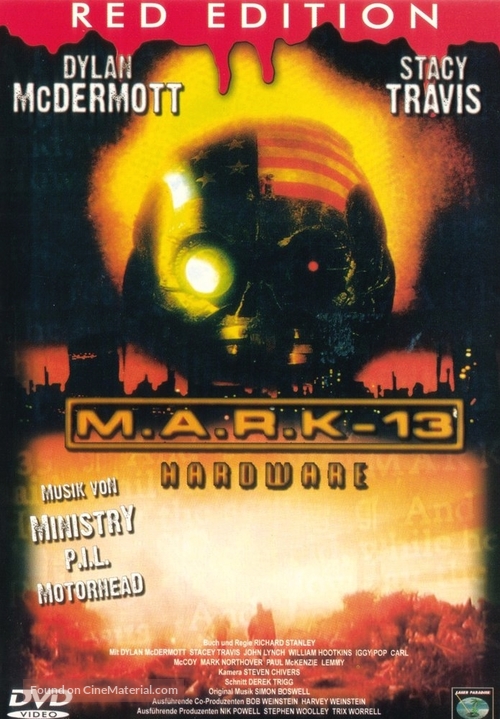 Hardware - German DVD movie cover