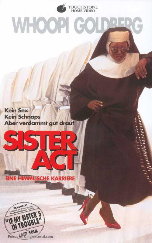 Sister Act - German VHS movie cover