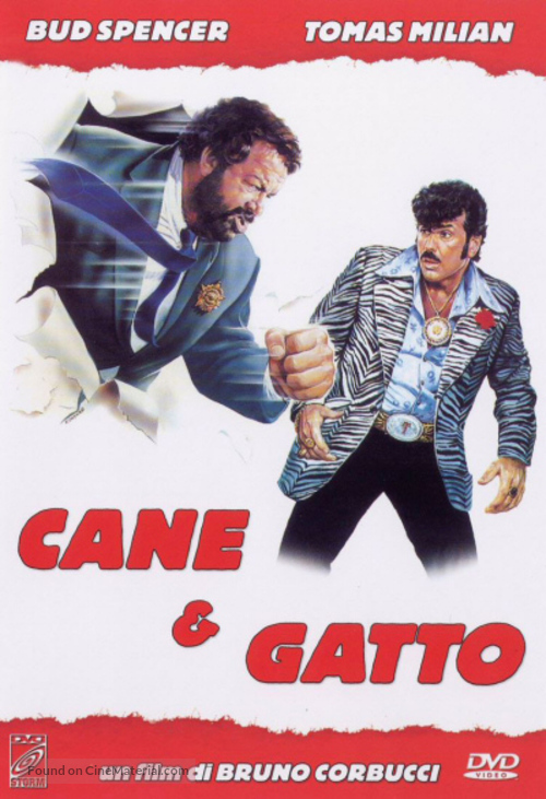 Cane e gatto - Italian DVD movie cover