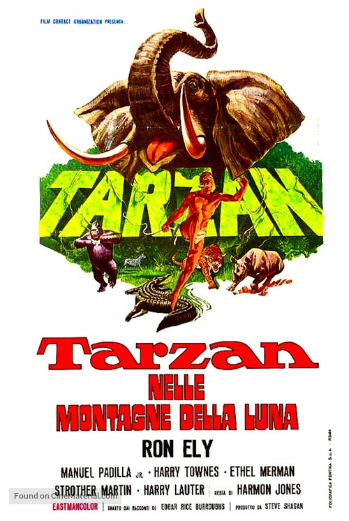 &quot;Tarzan&quot; - Italian Movie Poster