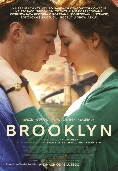 Brooklyn - Polish Movie Poster