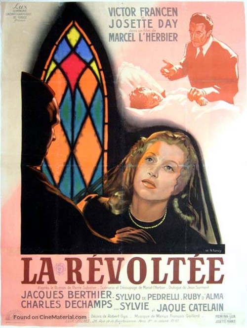 La r&eacute;volt&eacute;e - French Movie Poster
